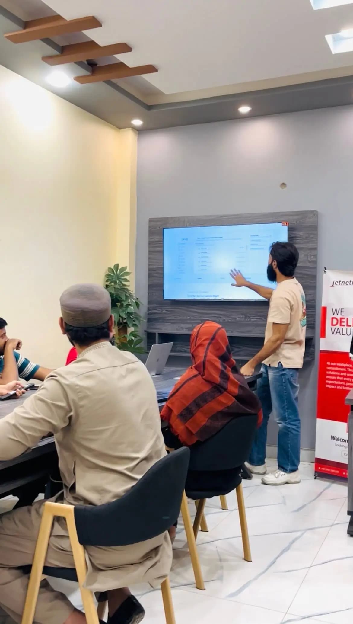 Whiteboard session