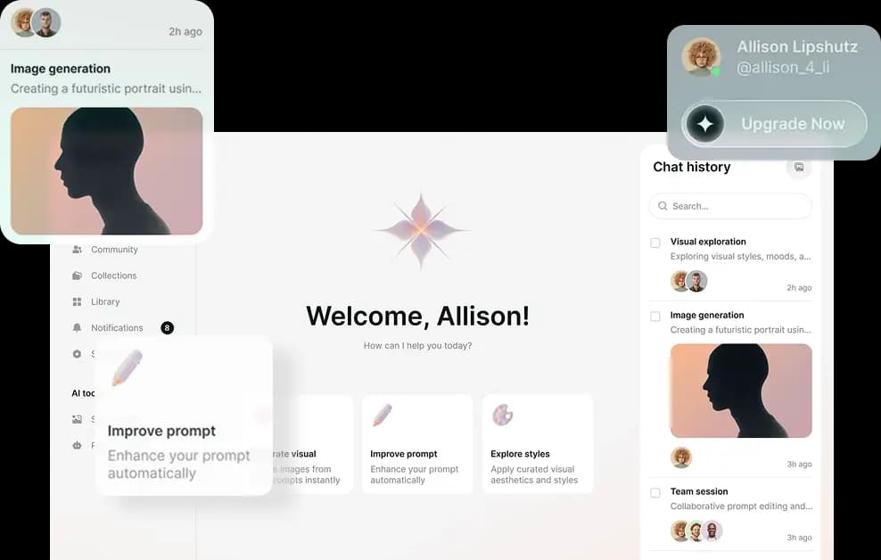Web Application Preview Hover